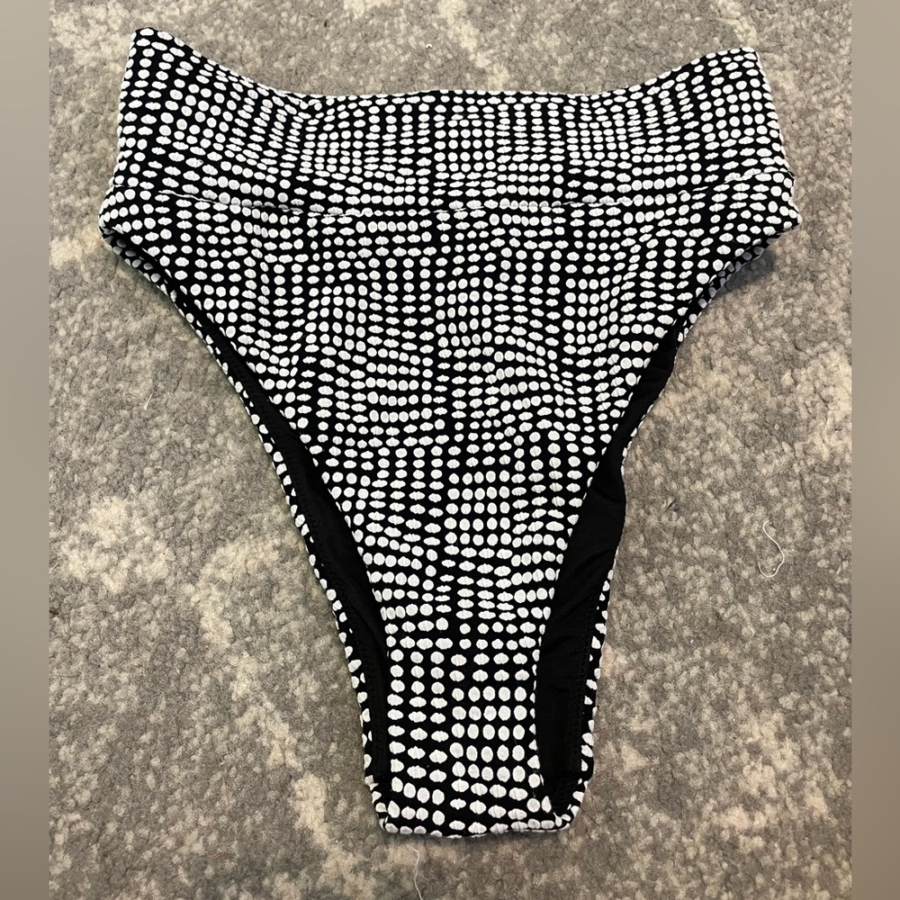 Aerie High Cut Bikini Bottom Size Small